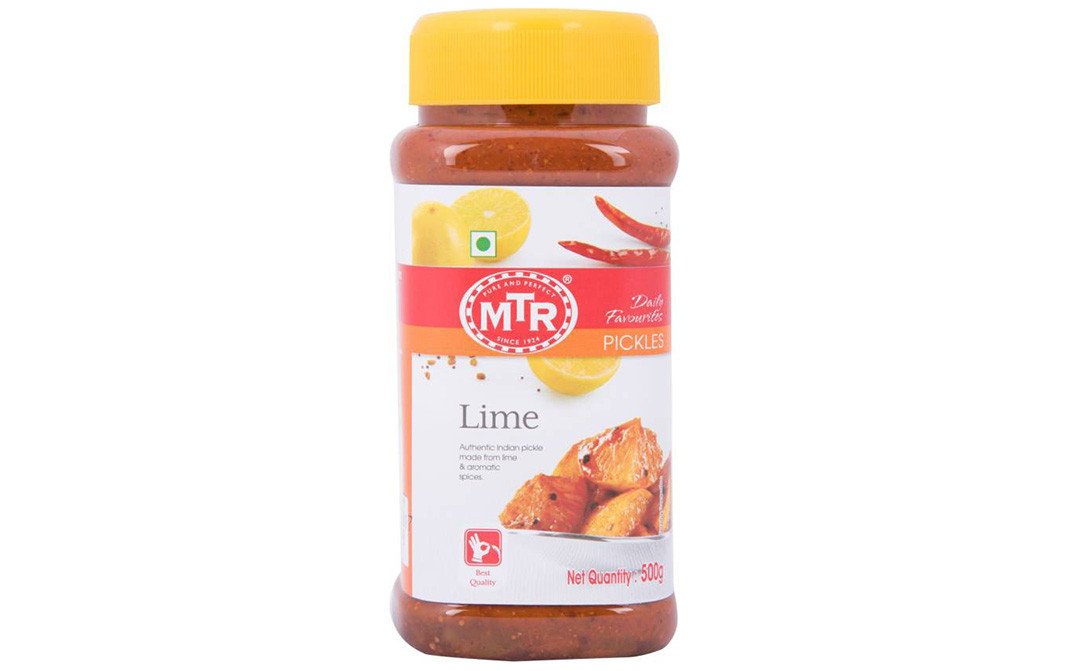 MTR Lime Pickles    Plastic Jar  500 grams